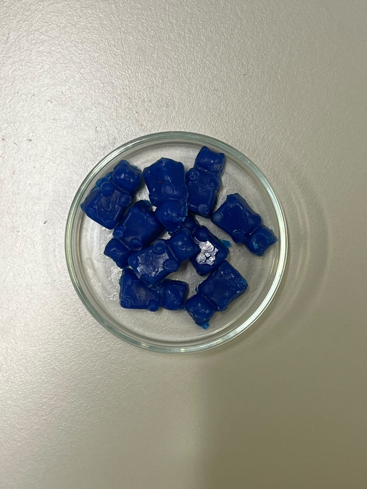 Blue gummy bears
