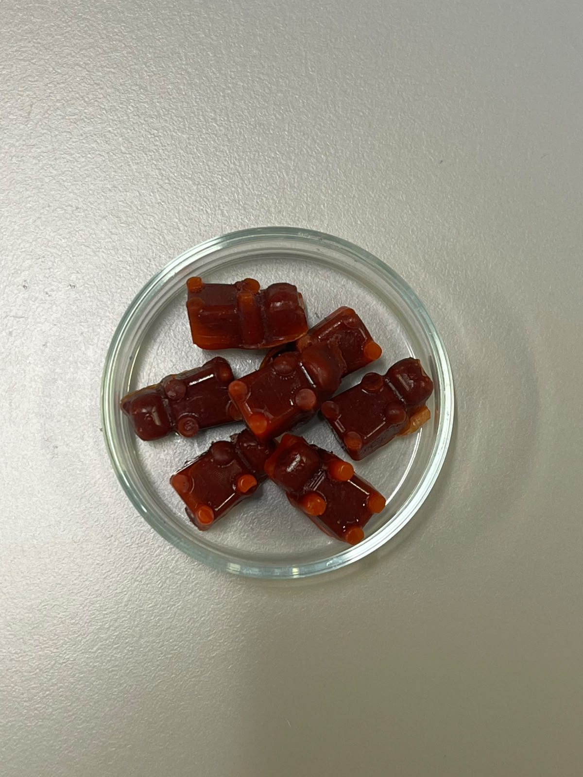 Red gummy bears